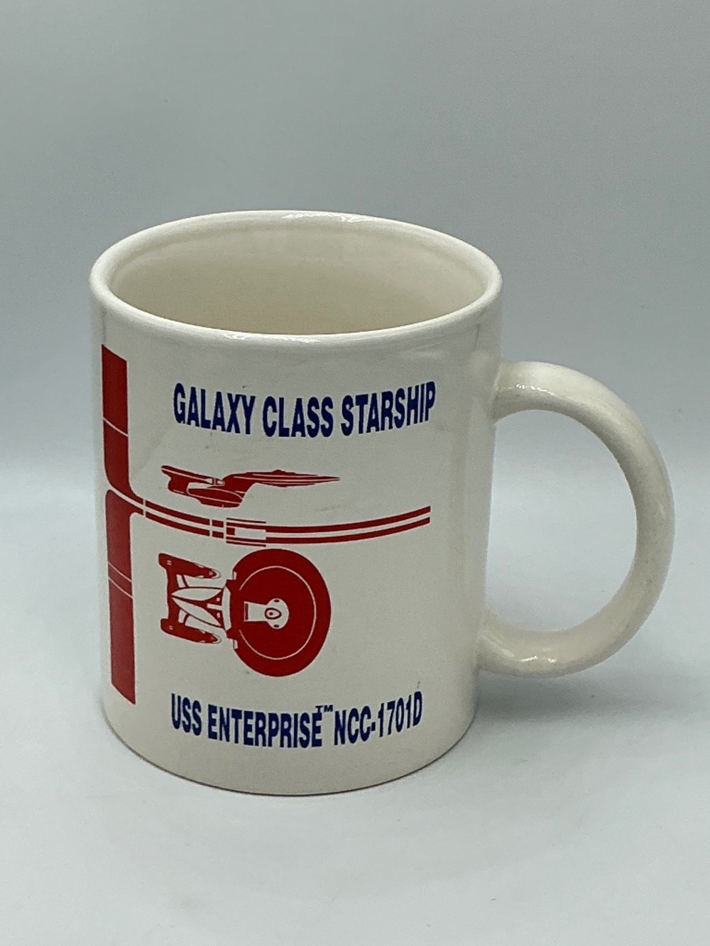 Star Trek TNG Enterprise NCC-1701-D Technical Specs Mug Creation Convention